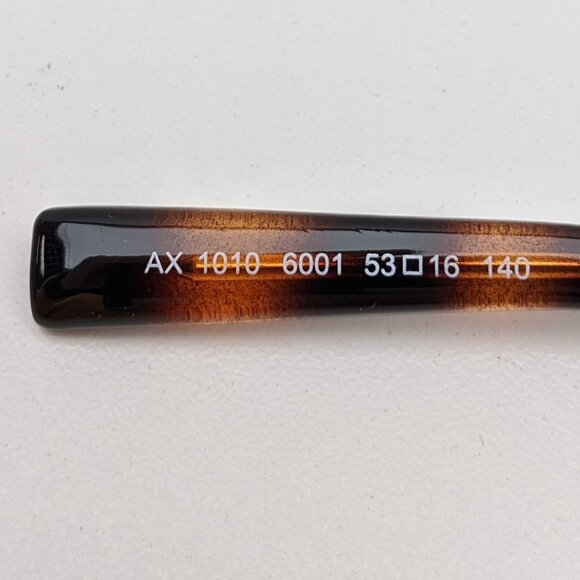 🕶️Armani Exchange AX1010 6001 Eyeglasses 53/16 140 /KAI158🕶️ - Picture 3 of 6